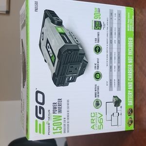 NEW EGO PAD1500 POWER INVERTER 150 WATT 2 USB 1 AC OUTLET HANDLE NEXUS ESCAPE